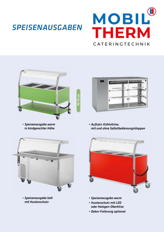 Mobiltherm Speisenausgaben Prospekt